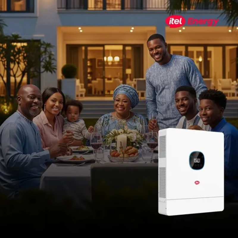 itel 12kw Inverter Hybrid 48V IP54 1Phase IPV-12K48U with Wifi
