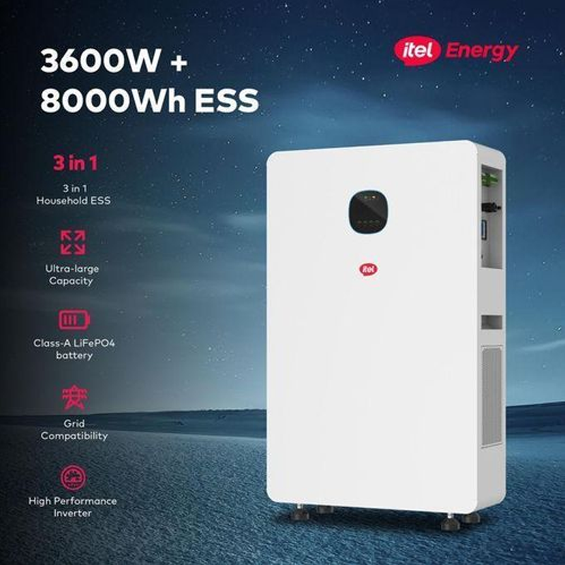IESS-3K680N itel 8000Wh Solar Generator All in One with 3600W Inverter